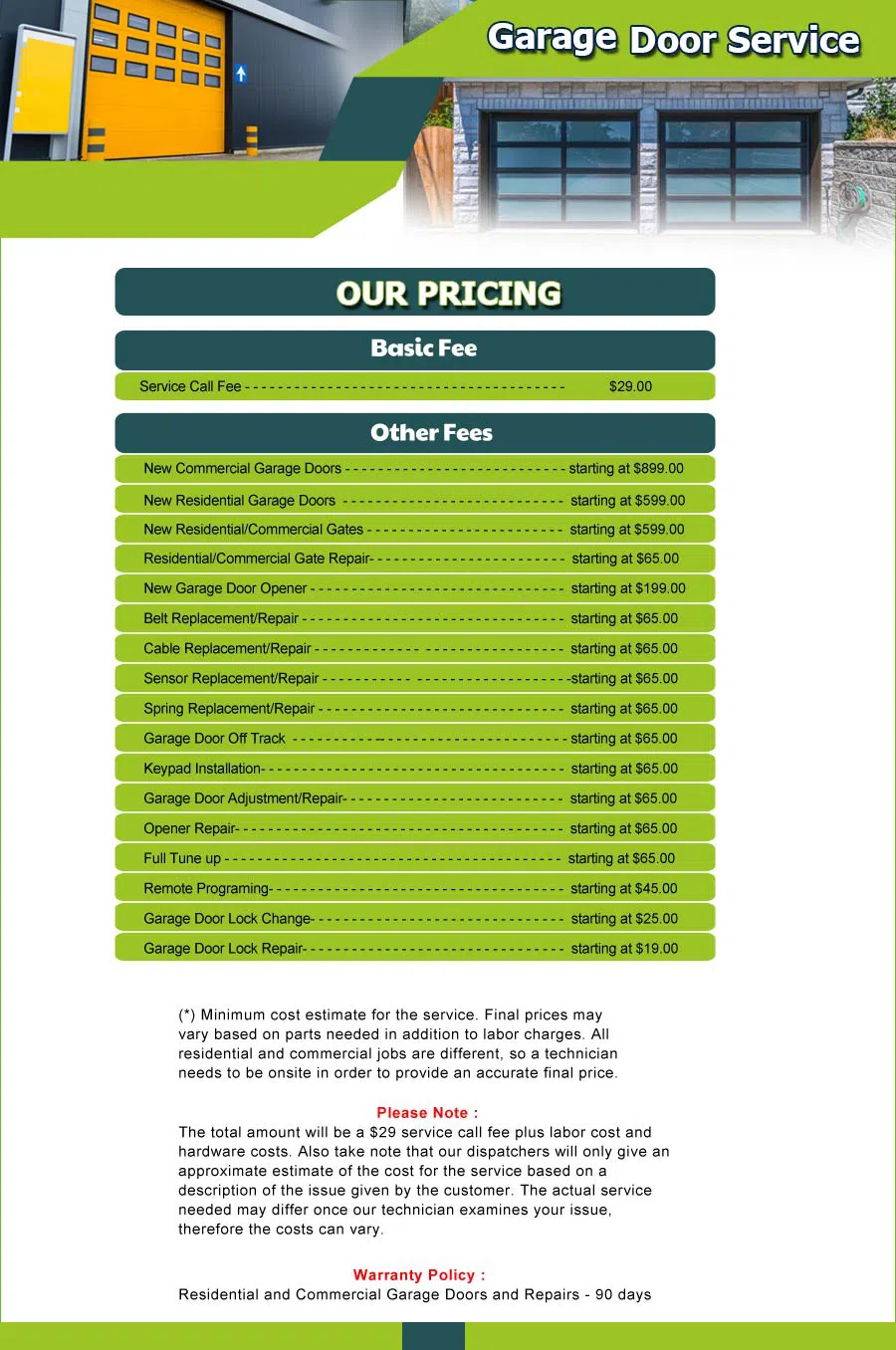 Garage Door 24 Hours Repairs Georgetown, MA 978-763-3113